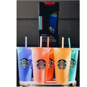 -ˏˋ SELLING STARBUCKS COLOR CHANGING CUP SETˊˎ-